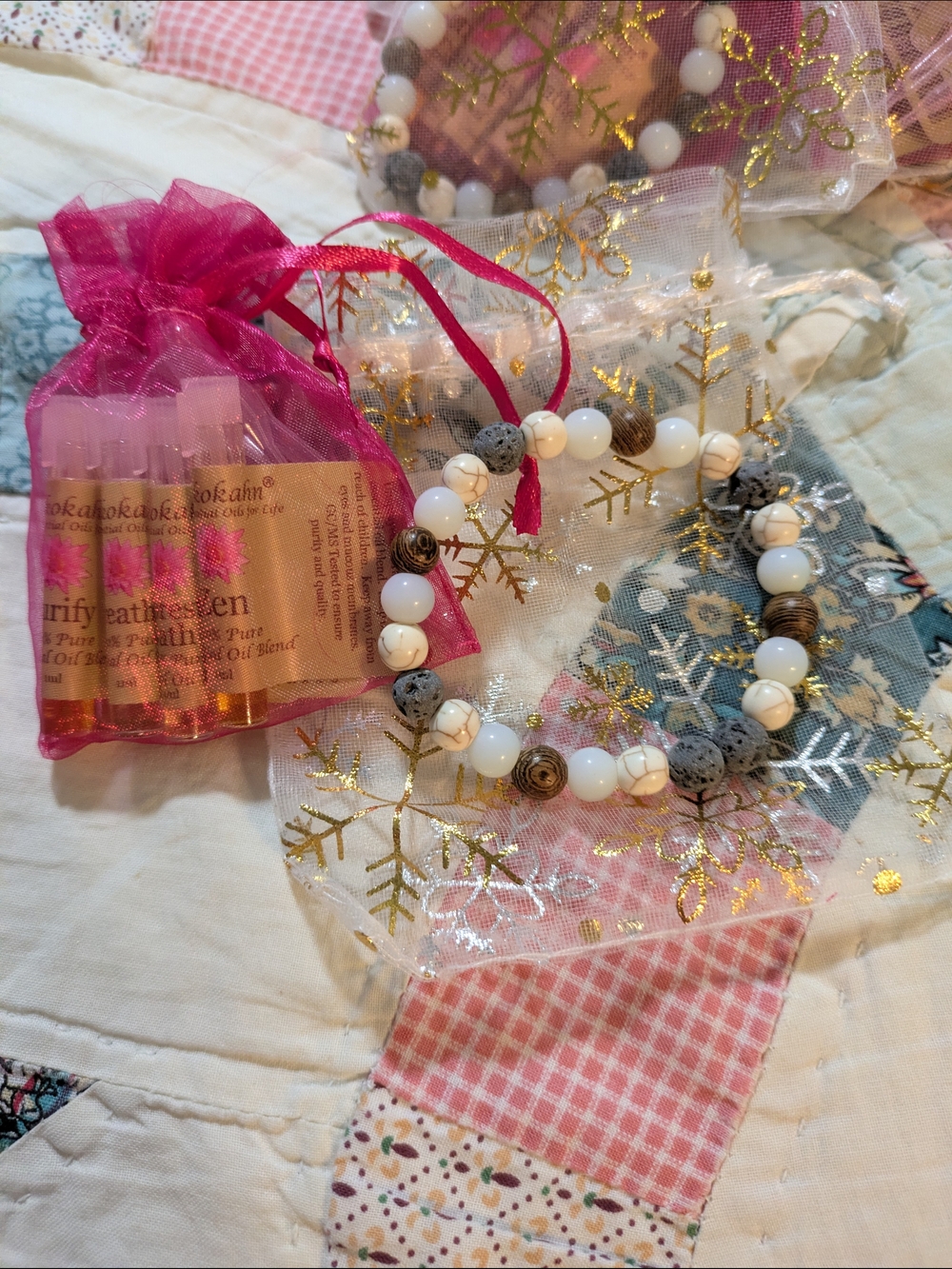Kokokahn Essential Oil+ Beaded Bracelet Set